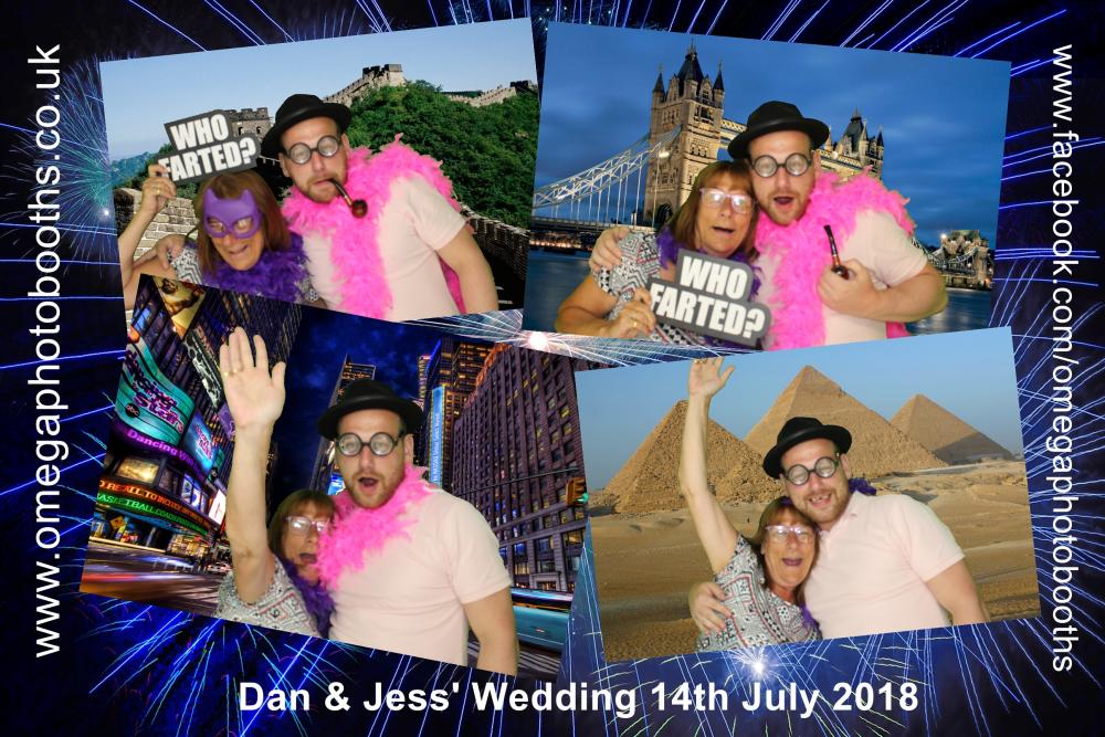 Dan & Jess' wedding | View more photos from the event at gallery.omegaphotobooths.co.uk/u/Omega-Photobooths/Dan-Jess-wedding